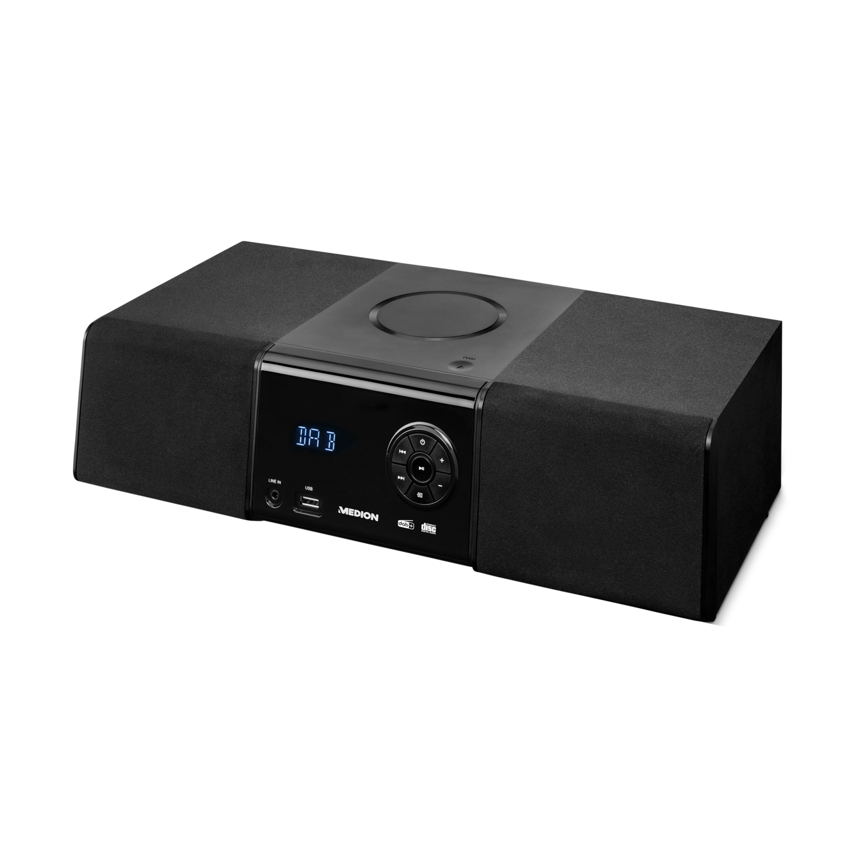 Bluetooth Stereo günstig Kaufen-MEDION LIFE® E64004 DAB+ Micro-Audio-System, PLL-UKW Stereo Radio, Bluetooth® 5.0, CD-Player, 2 x 5 W RMS. MEDION LIFE® E64004 DAB+ Micro-Audio-System, PLL-UKW Stereo Radio, Bluetooth® 5.0, CD-Player, 2 x 5 W RMS . 